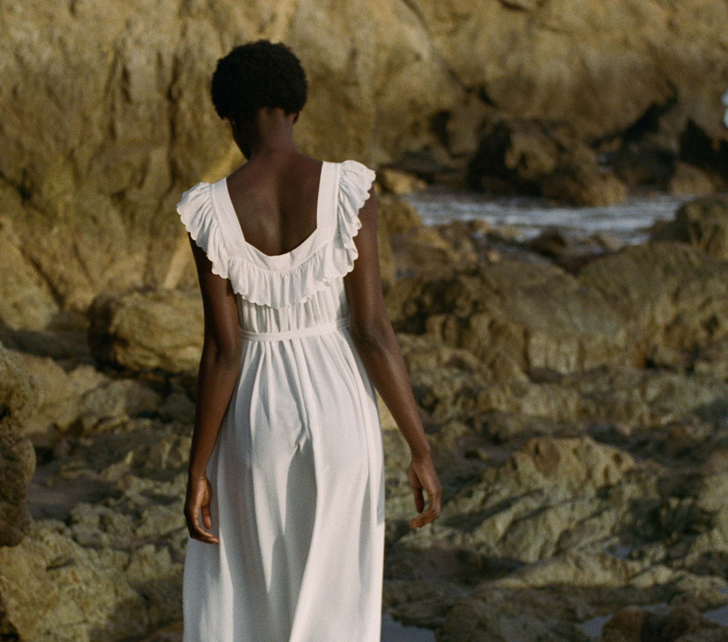 HMD -- SYCAMORE DRESS -- SALT