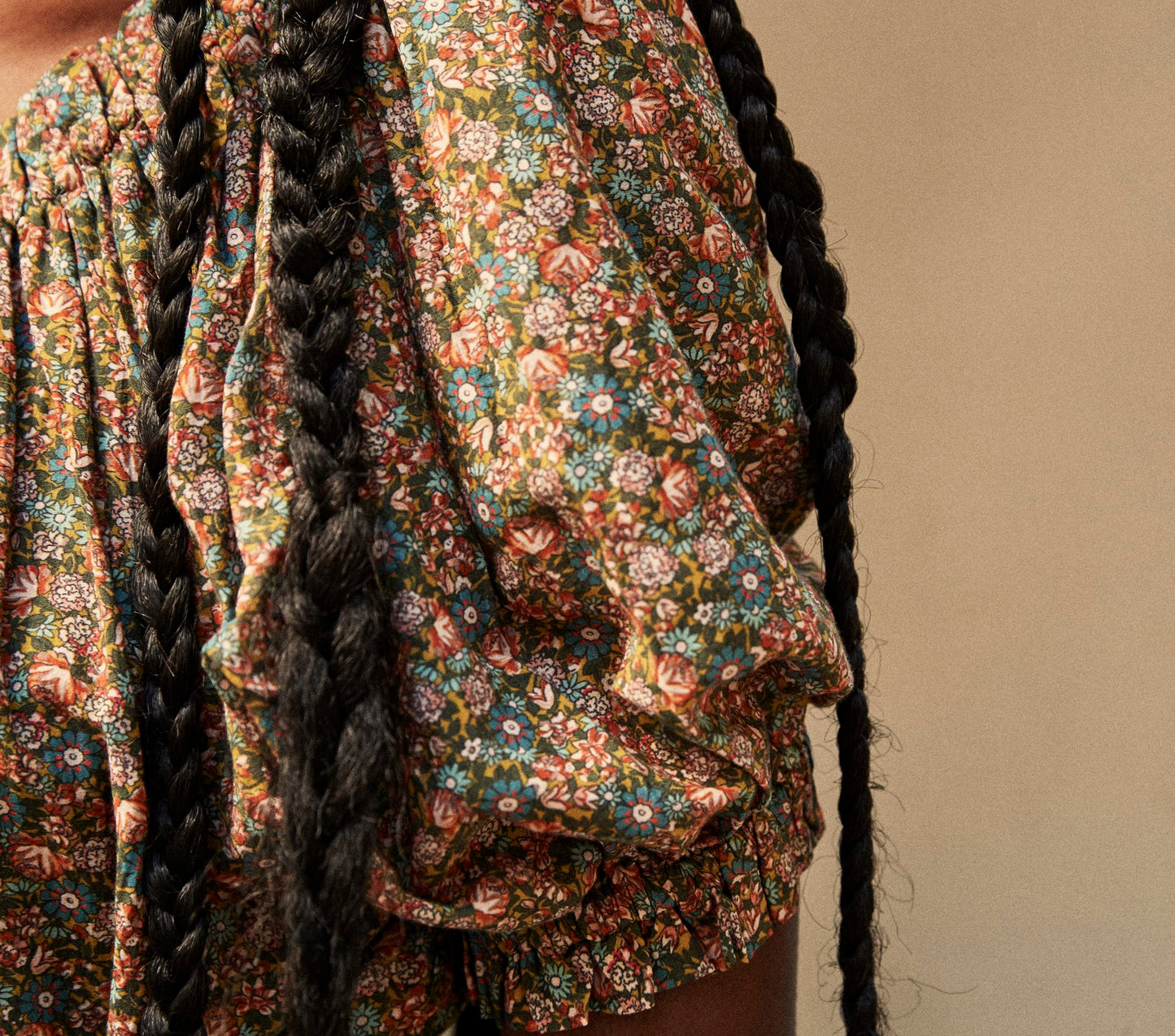 HMD -- SAFFLOWER DRESS -- YELLOW LAUREL CANYON ROSE