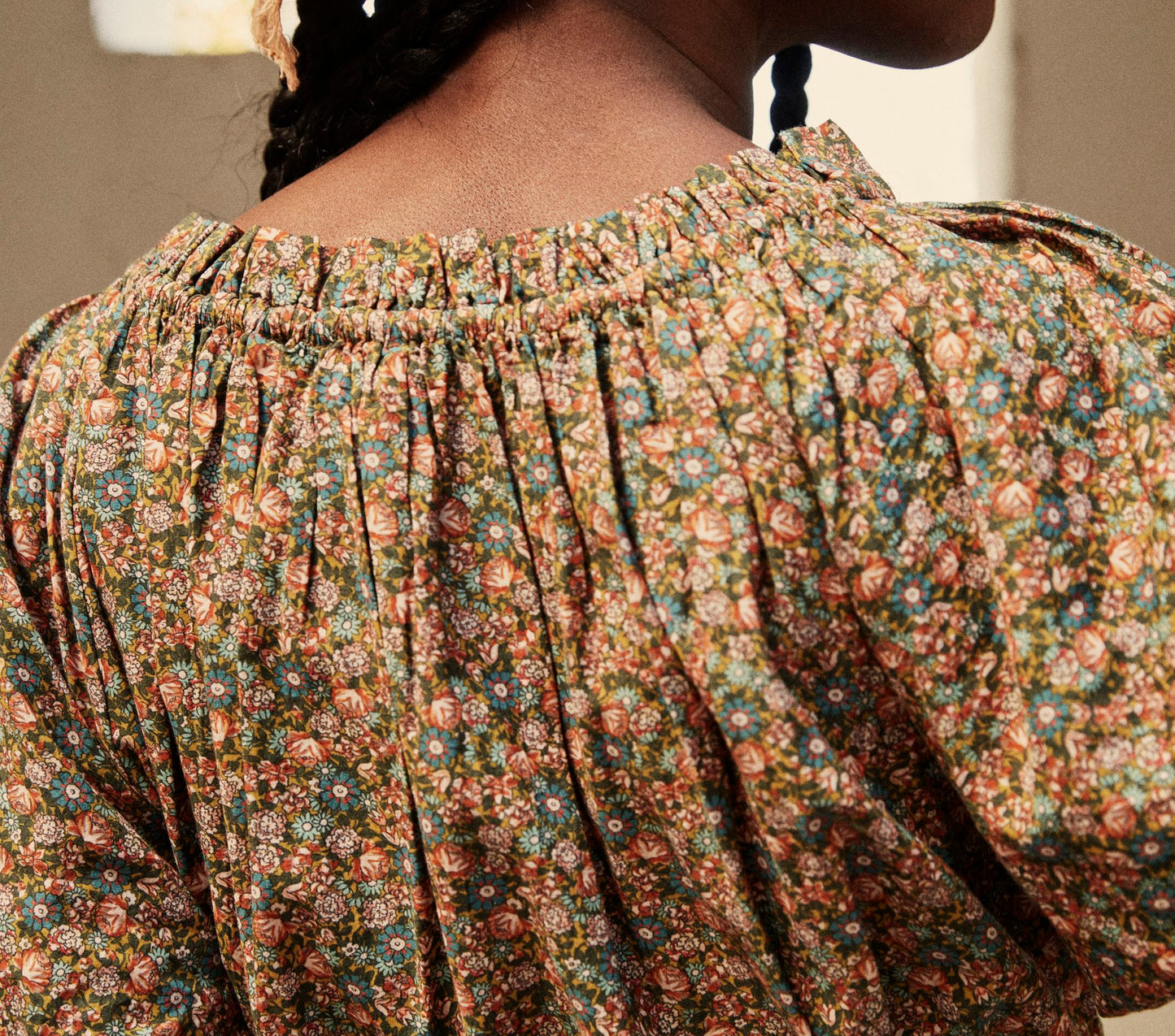 HMD -- SAFFLOWER DRESS -- YELLOW LAUREL CANYON ROSE