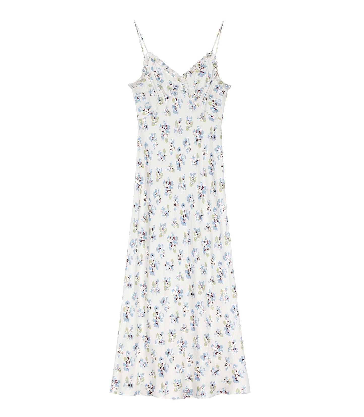 HMD -- SANDIA DRESS -- BLEU FROLICKING FLORAL