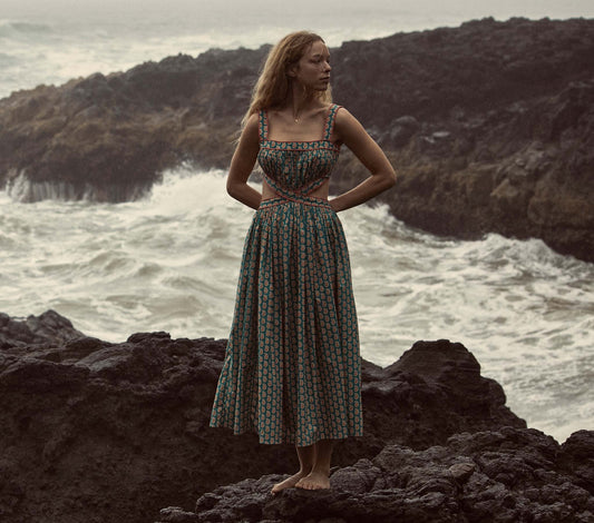 HMD -- TASHA DRESS -- SUNRISE PAISLEY