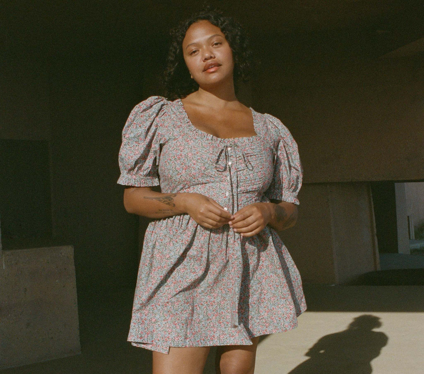 HMD -- TRAIL DRESS -- PETIT JARDIN