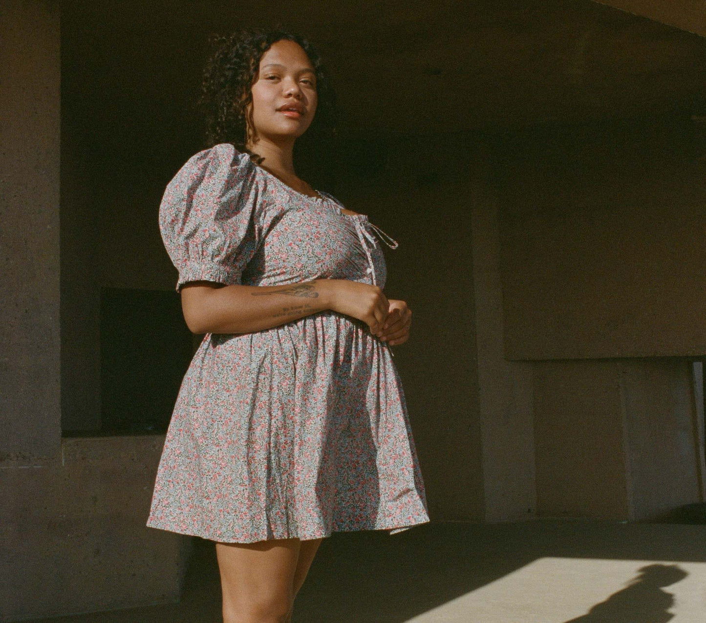 HMD -- TRAIL DRESS -- PETIT JARDIN