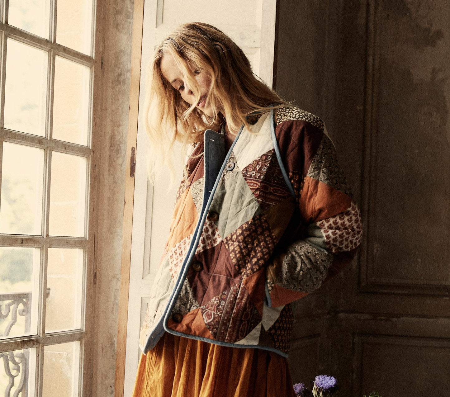 HMD -- VICIA DRESS -- YELLOW JASPER