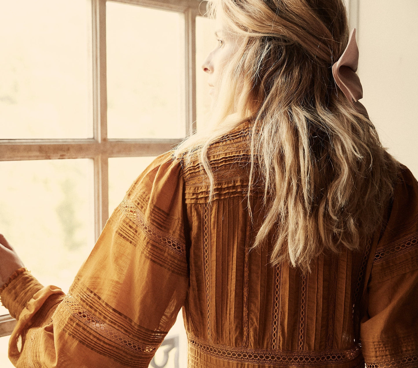 HMD -- VICIA DRESS -- YELLOW JASPER