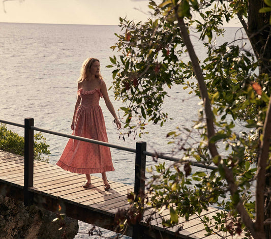 HMD -- WENDELIN DRESS -- PINK BOUTON DE ROSE