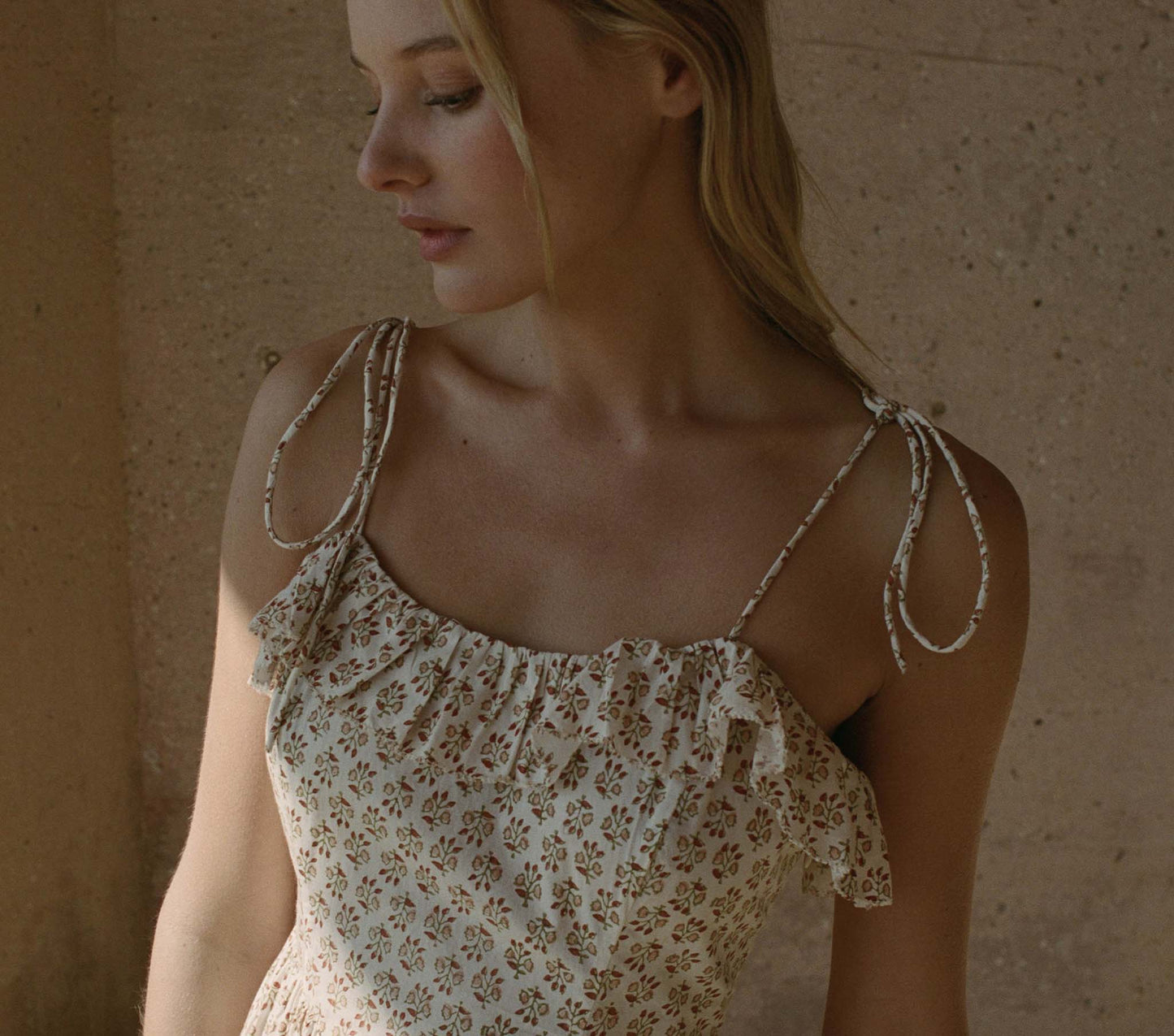 HMD -- WENDELIN DRESS -- SPRING ELDERBERRY FLORAL