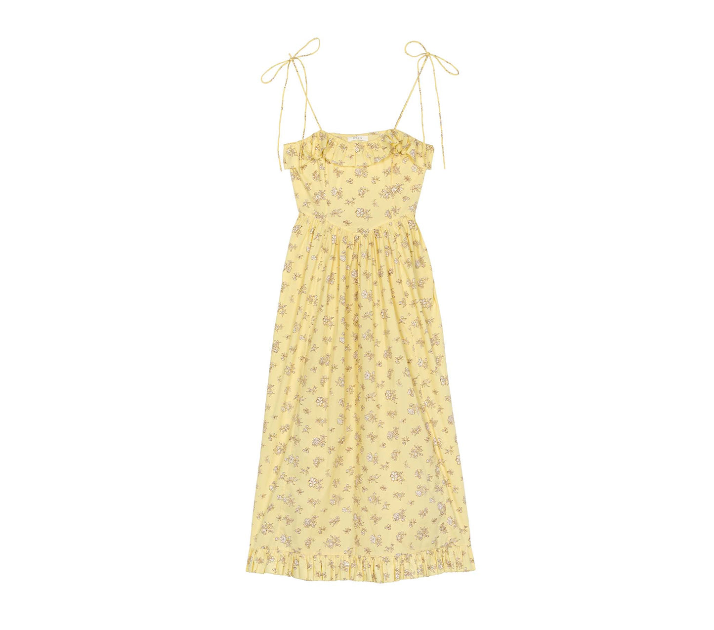 HMD -- WENDELIN DRESS -- SUNSHINE BOUTON DE ROSE