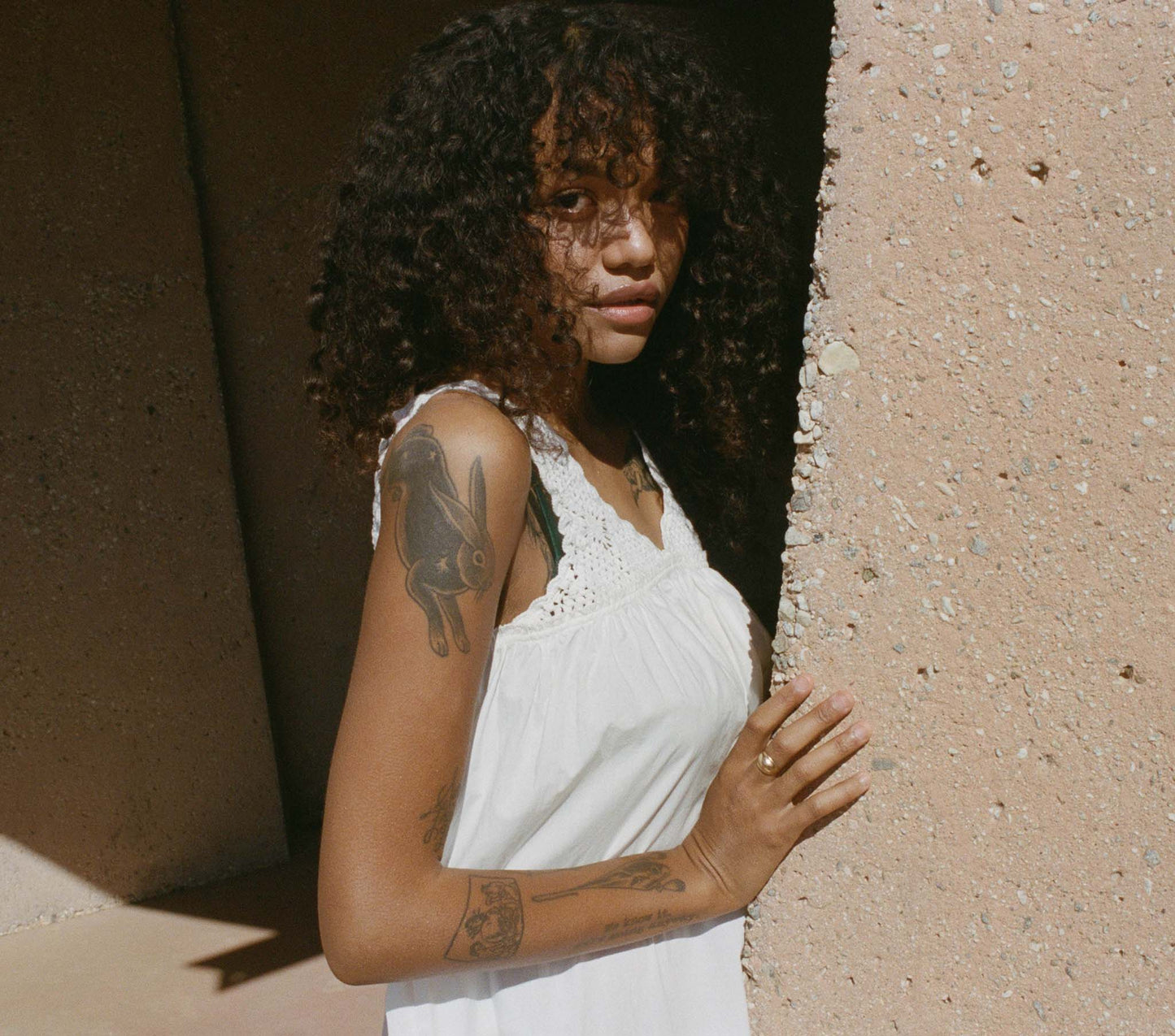 HMD -- YSELDA DRESS -- SALT