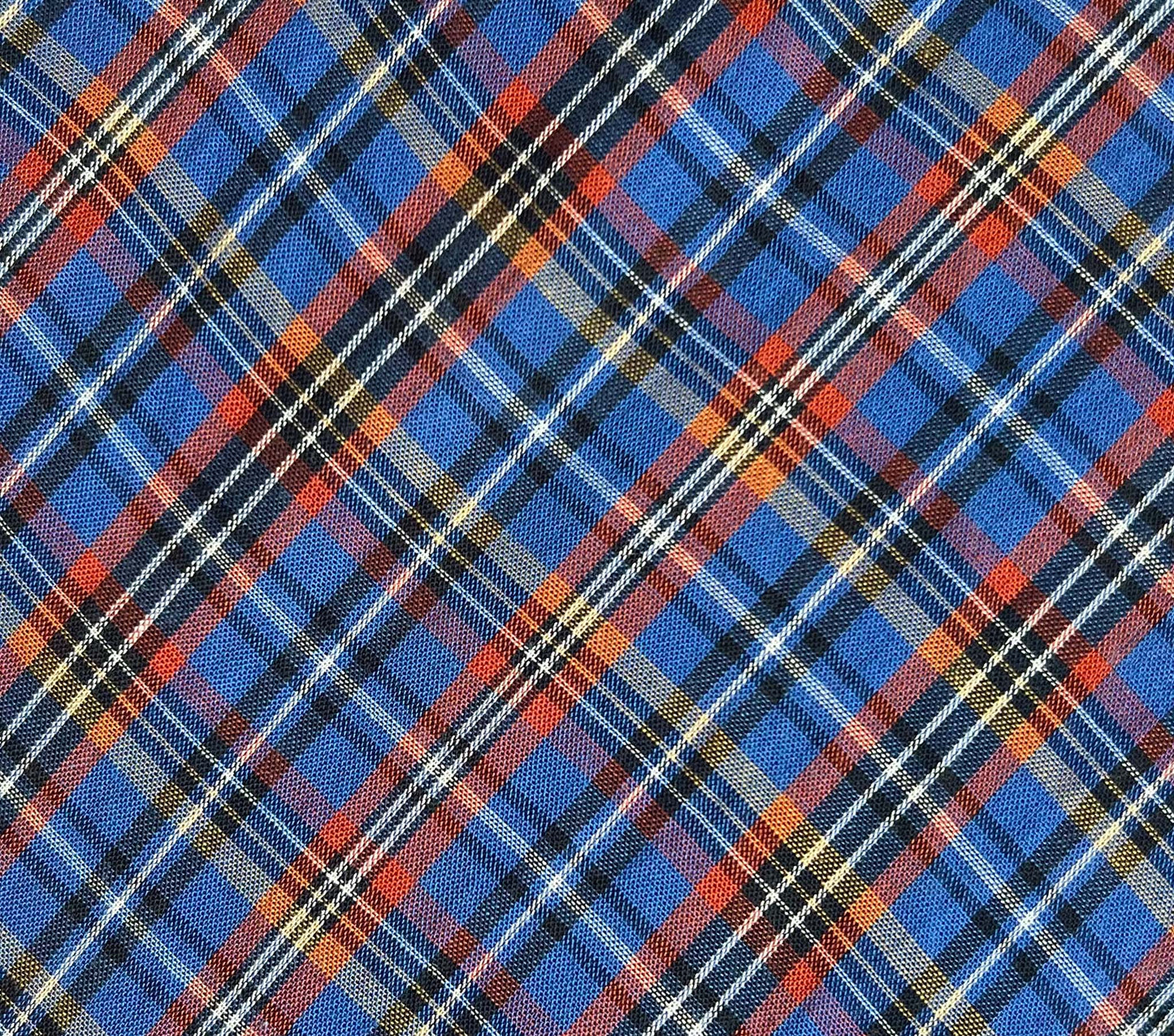 HMD -- LULANI DRESS -- AZURE FRENCH PLAID