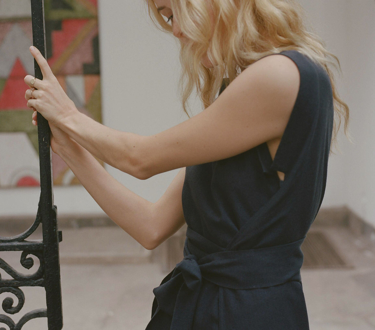 HMD -- ASH DRESS -- DEEP INK