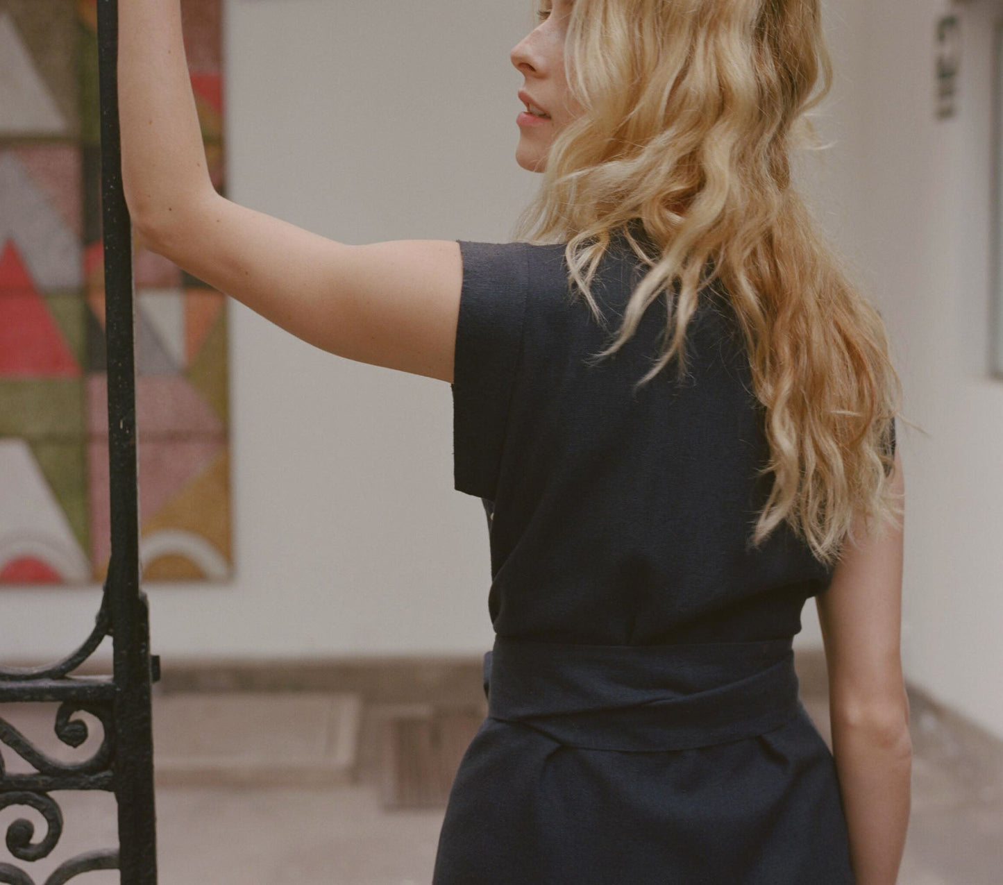 HMD -- ASH DRESS -- DEEP INK