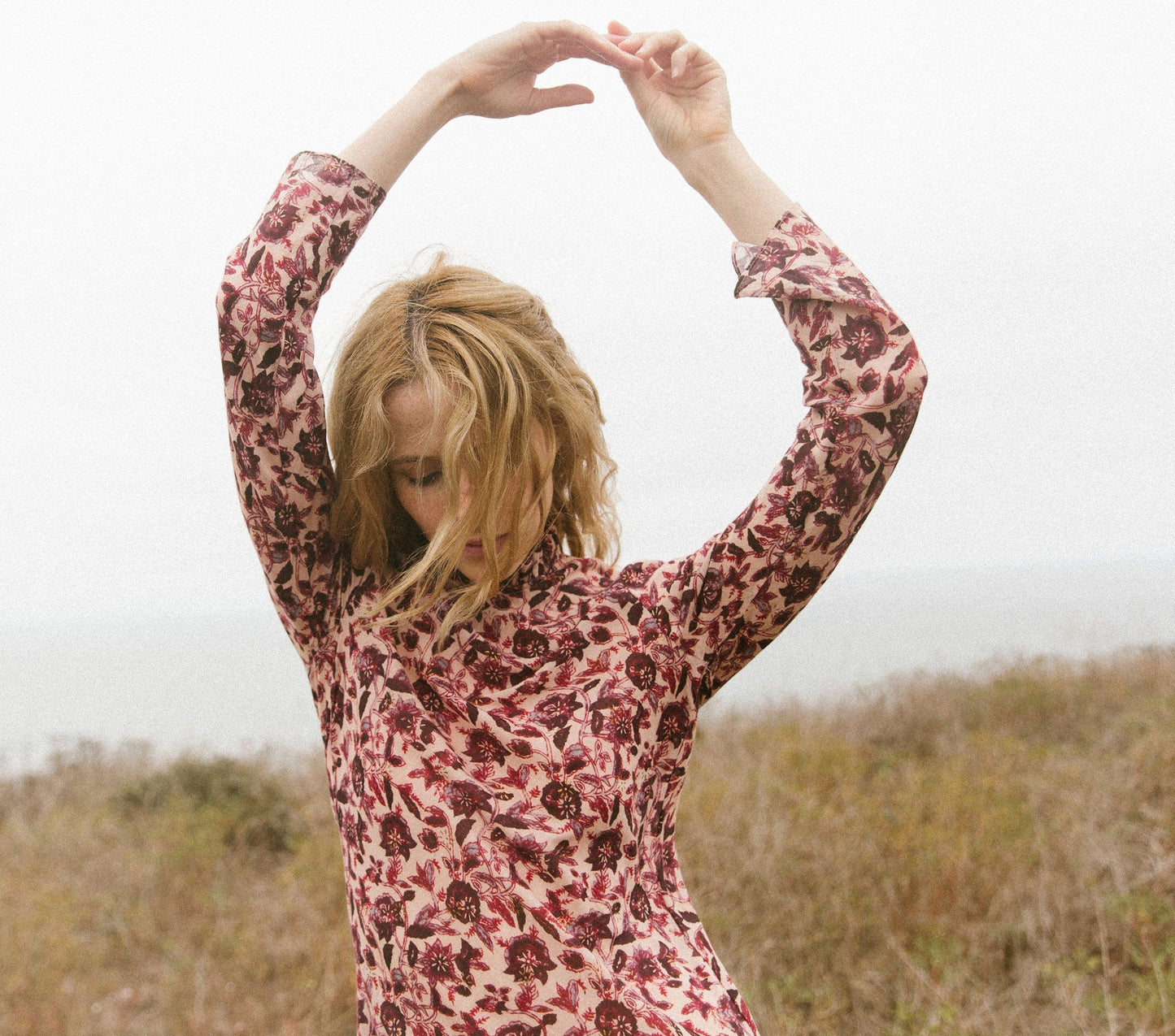 HMD -- AMES DRESS -- PLUM MULTI