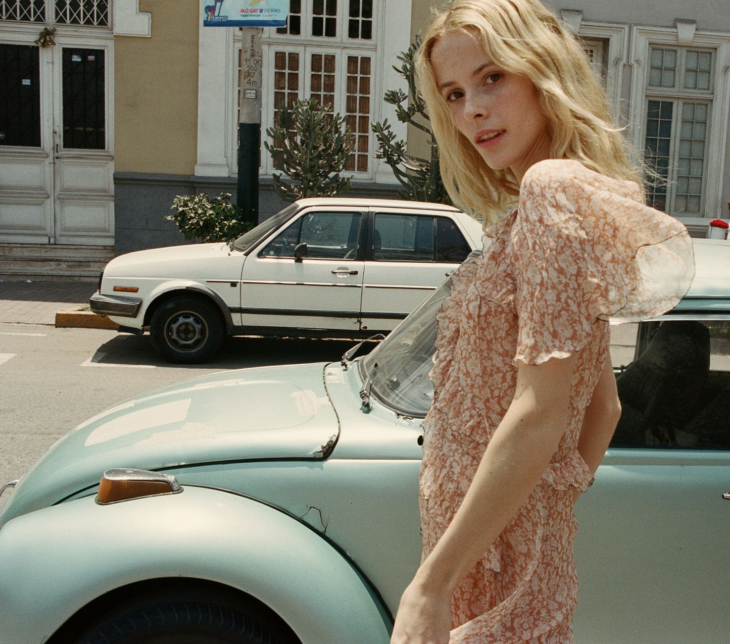 HMD -- ANTOINETTE DRESS -- ADOBE TEA FLORAL