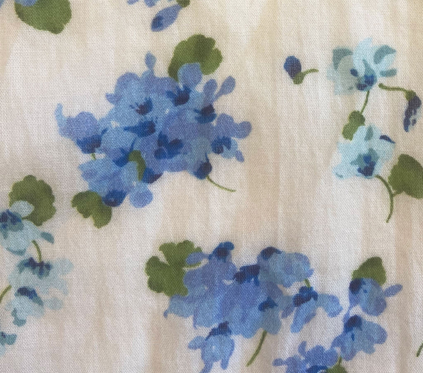 HMD -- THE JANE BLOUSE -- BLUE PRIMROSE FLORAL