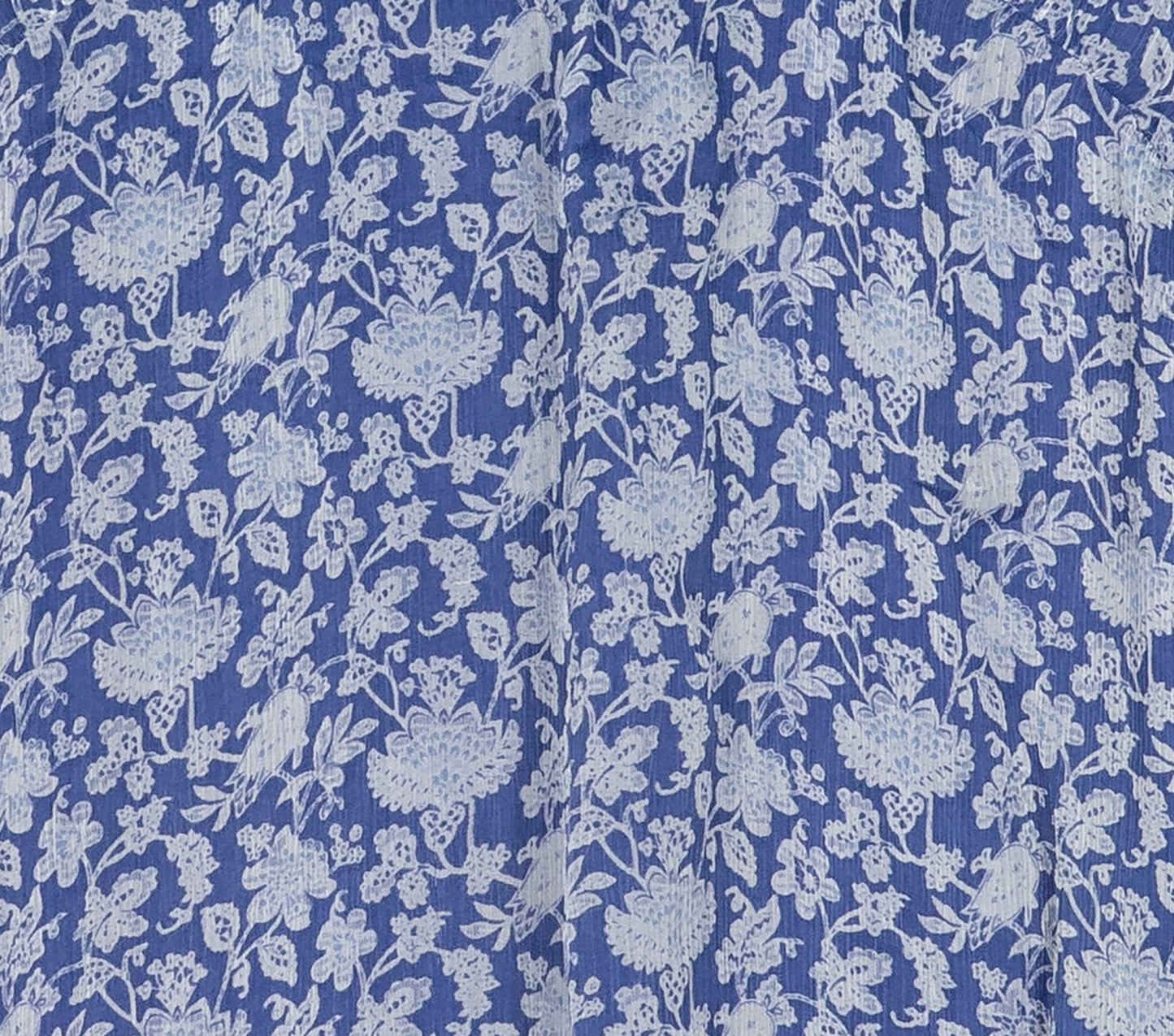HMD -- BAUDOIN DRESS -- PORCELAIN BLUE TEA FLORAL